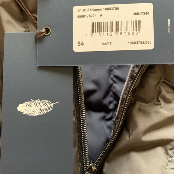 Harry Rosen Men’s Joop down filled jacket Sz 44 - Picture 7 of 8